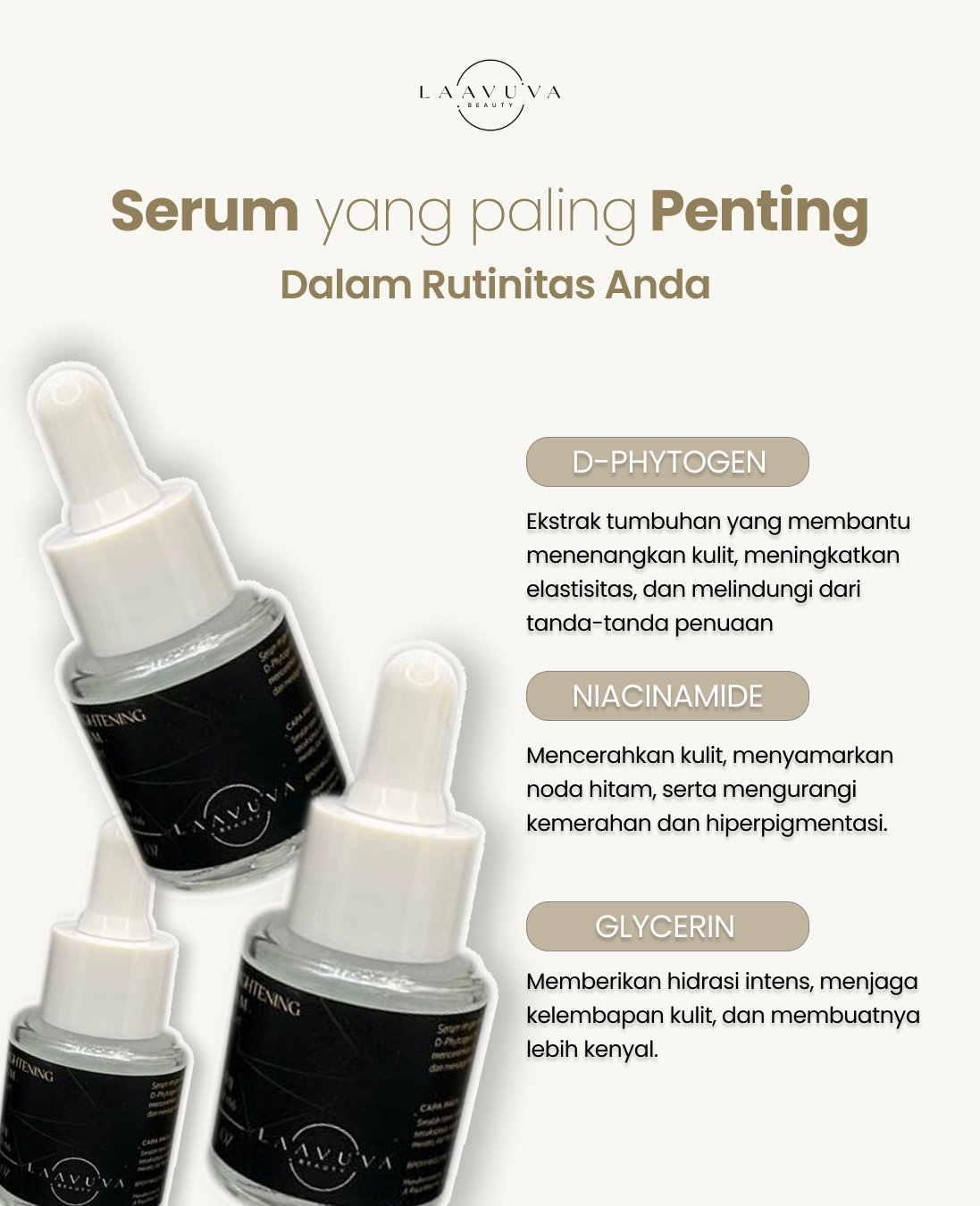Serum yang paling Penting :dalam rutinitas